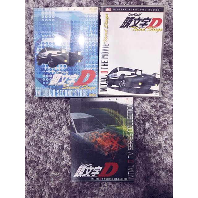 Wallpaper Initial D Third Stage Dvd Anime Entertainment J Pop On Carousell Free HD
