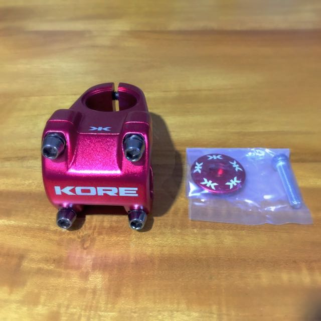 Kore Rivera Stem Red Sports Equipment Bicycles Parts Parts