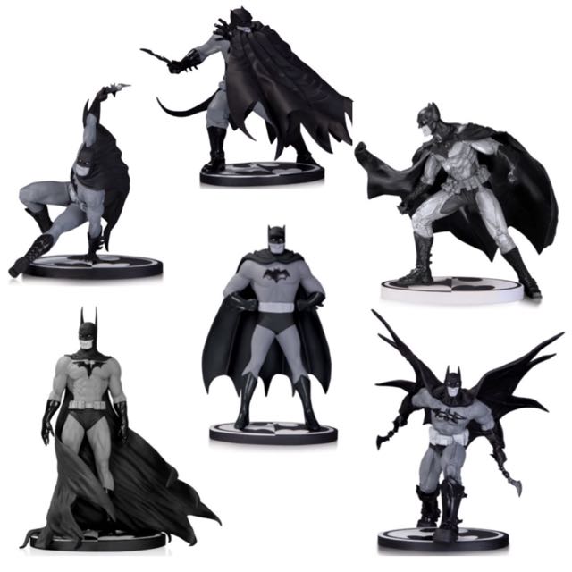 batman black and white dc collectibles