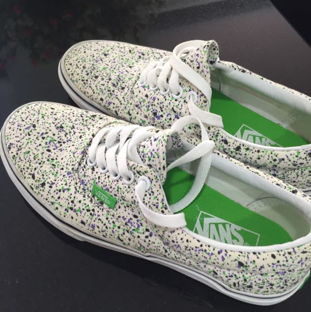 Purple green hotsell vans
