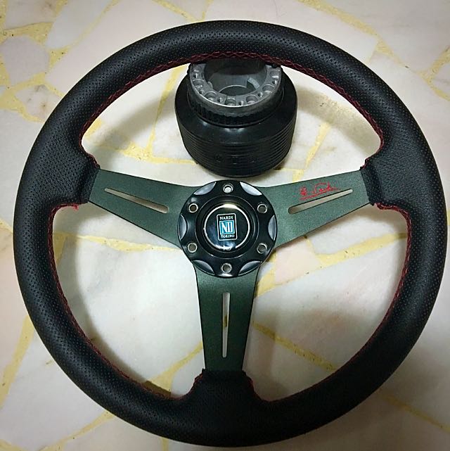 Replica Nardi Steering Wheel With HKB Boss Kit, Car Accessories on