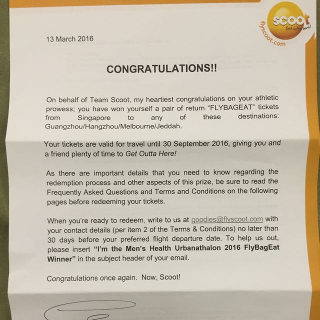 Scoot Air Voucher For 4 Countries, Tickets & Vouchers, Vouchers on