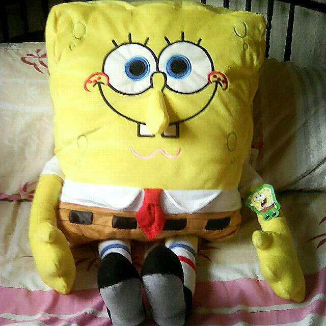 Spongebob cushion sales
