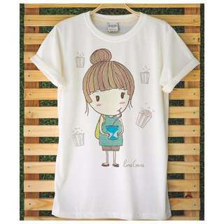 Movie Times Popcorn Boy & Soda Girl t-shirts