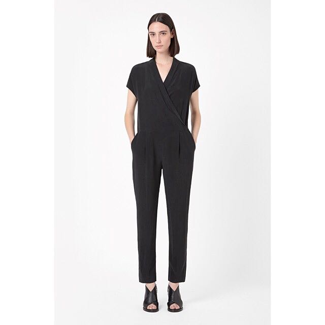 Cos silk jumpsuit clearance