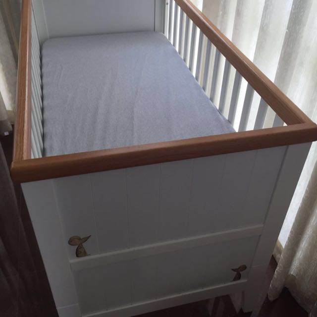 Cot crib Toddler Bed Mothercare Summer Oak Babies Kids Baby