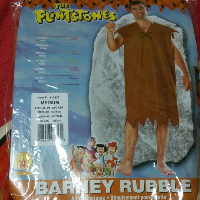 Flintstone Barney Rubble Costume (Wore Once), Everything Else on Carousell