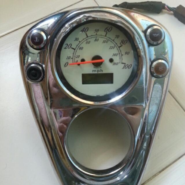Honda Shadow Ace Speedometer /VT400 / VT750, Car Accessories on Carousell