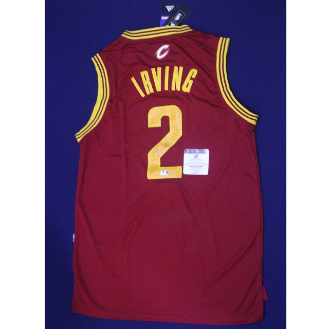 kyrie irving signed jersey