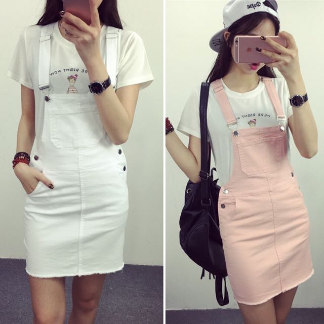 jumper dress korean style