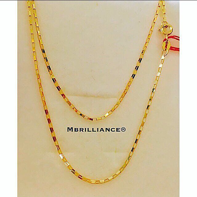 chain necklace, 916 Gold by mbrilliance, Women's Fashion