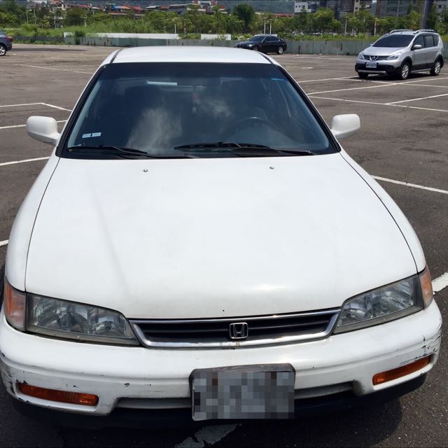 二手 1995年honda Accord 白色雅哥 汽車 汽車出售在旋轉拍賣