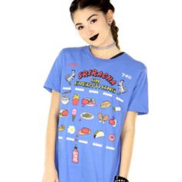 SRIRACHA ON EVERYTHING Shop Jeen Tee 