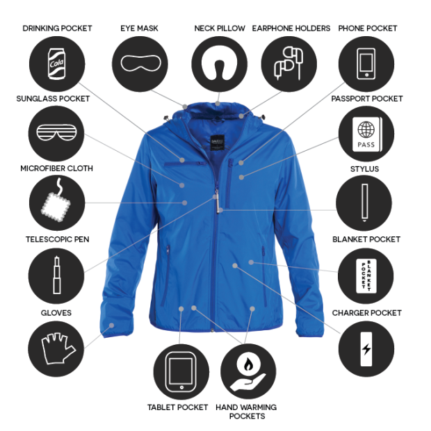 Baubax travel sweatshirt sale