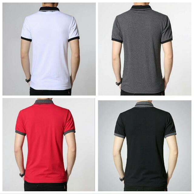 Free shipping 2016 New Mens summer leisure T shirt fashion slim short sleeve V neck T shirt button decorating Tees Men s Fashion Tops Sets Tshirts Polo Shirts on Carousell