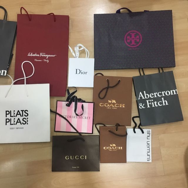 Luxury brand paper best sale bag
