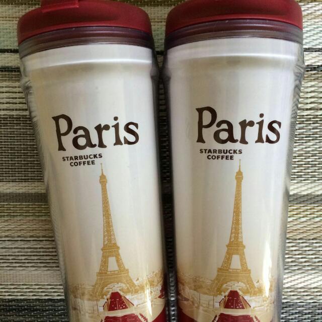 Paris Starbucks Tumbler (New), Everything Else on Carousell