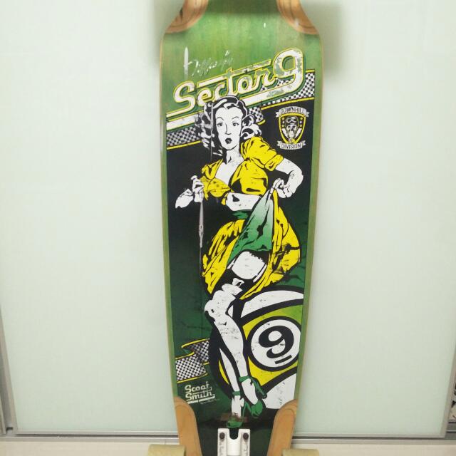 Sector 9 Tiffany Longboard (Full Set), Sports Equipment, Bicycles & Parts,  Parts & Accessories on Carousell