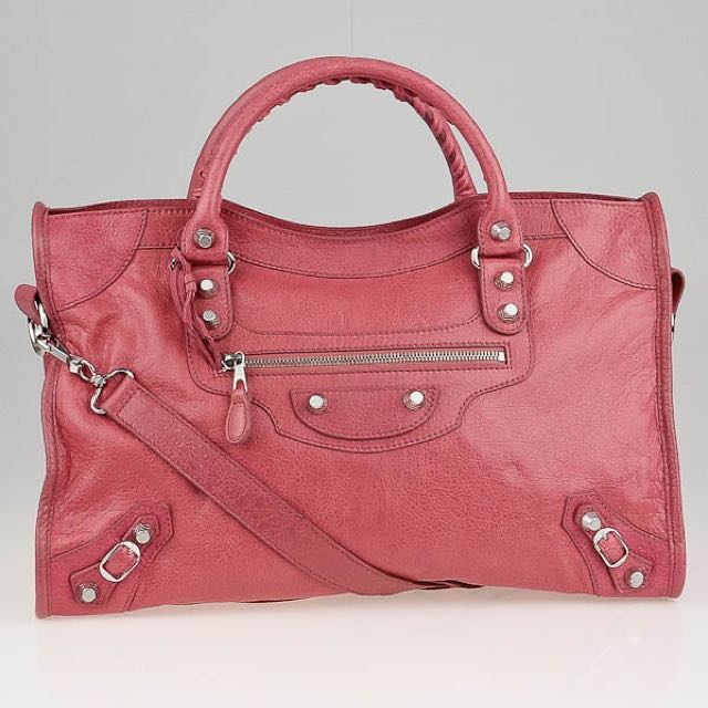 balenciaga classic silver city