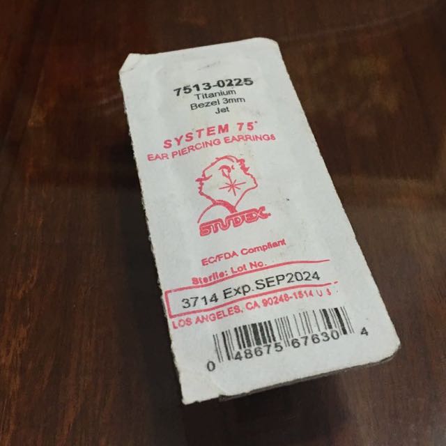 Bdazzle Ear Piercing Titanium, Beauty & Personal Care, Face, Face Care