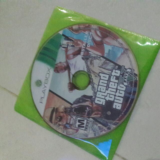 Grand Theft Auto V Xbox 360 Game Disc (Pirated), Hobbies & Toys, Toys & Games on Carousell