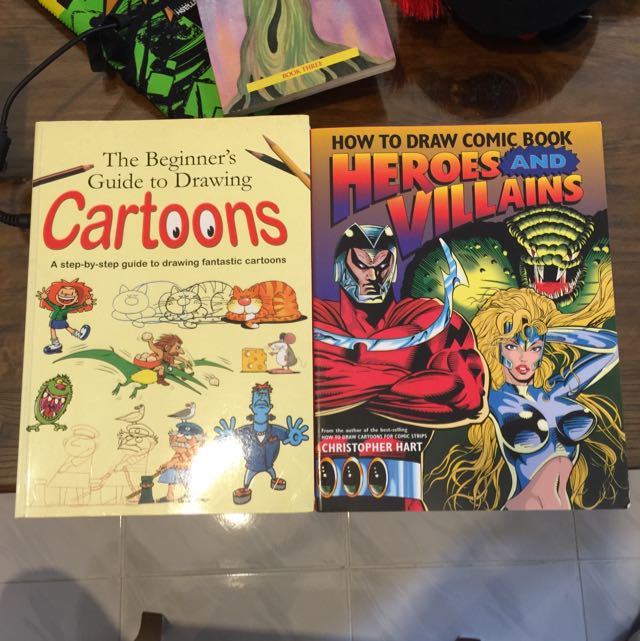 Learn To Draw Cartoon Books Stationery On Carousell