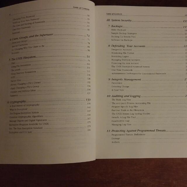 Practical unix internet security 971 pages computers tech office