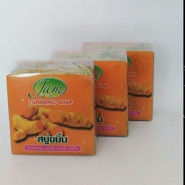 TURMERIC SOAP THAILAND SABUN KUNYIT THAI, Health & Nutrition, Health