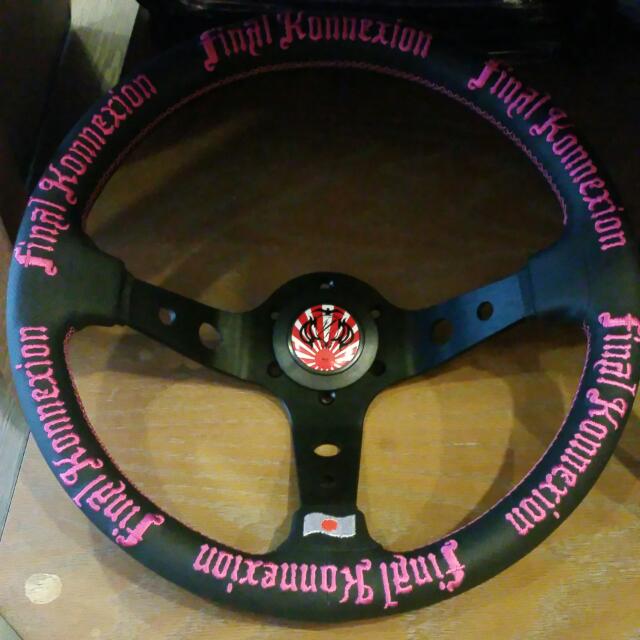 VERTEX Japan Steering Wheel, Car Accessories on Carousell