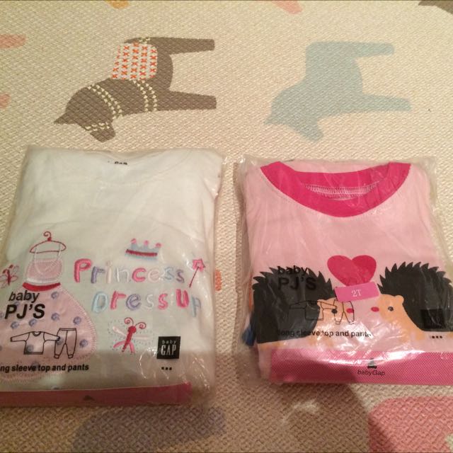 gap baby girl pajamas