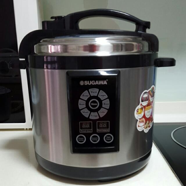 BN Sugawa Pressure Rice Cooker TV Home Appliances Kitchen Appliances Cookers on Carousell