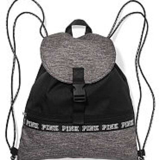 Victoria's secret pink drawstring backpack cheap