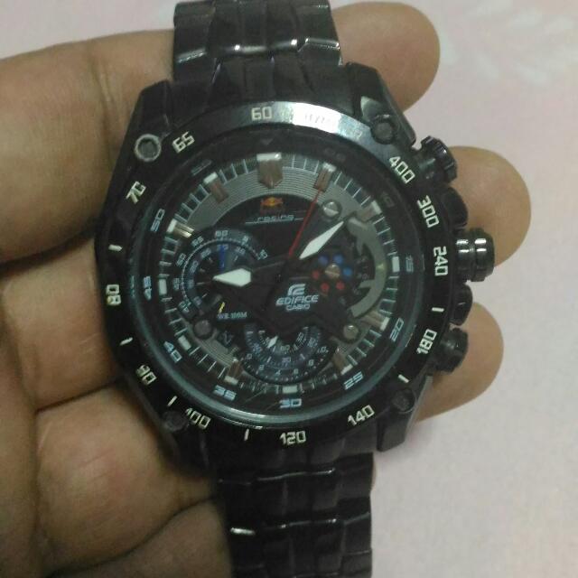Casio edifice red new arrivals bull limited edition 2016