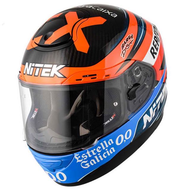 Nitek carbon outlet fiber helmet