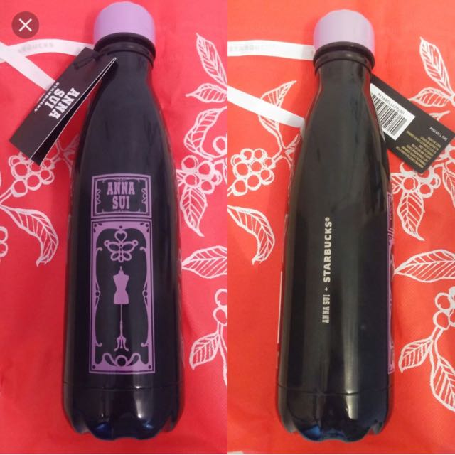 Rare Limited Edition Korea Starbucks S Well Anna Sui Water Bottle Rare Limited Edition Korea Starbucks S Well Anna Sui Water Bottle Thermos Flask 502ml Entertainment K Wave On Carou