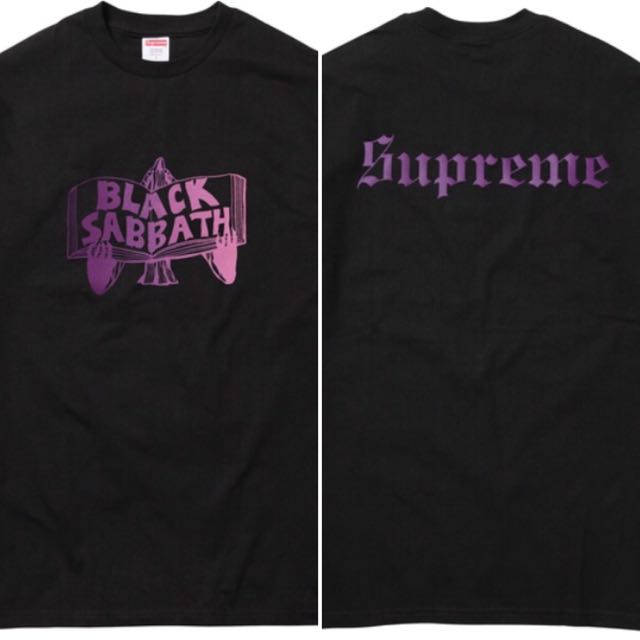 black sabbath supreme shirt