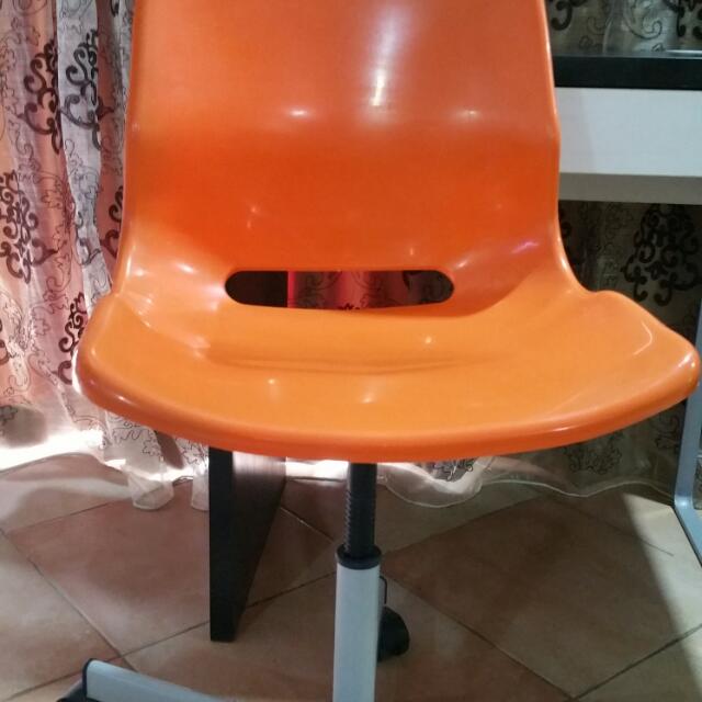 Used Ikea Study Table And Chair, Furniture & Home Living, Furniture