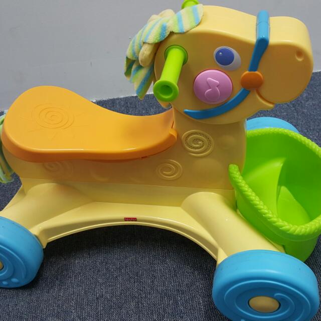 fisher price horse ride on