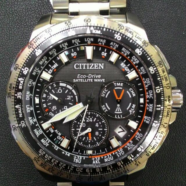 citizen watch eco drive satellite wave