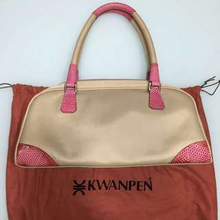 KWANPEN - Raffles Handbag in orange  Ted baker icon bag, Crocodile  leather, Timeless classic