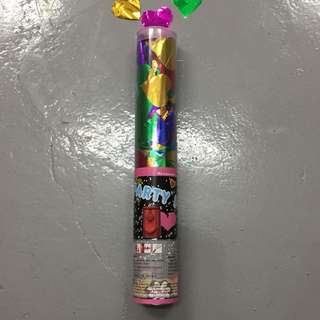 Party Popper 25cm Button Activated