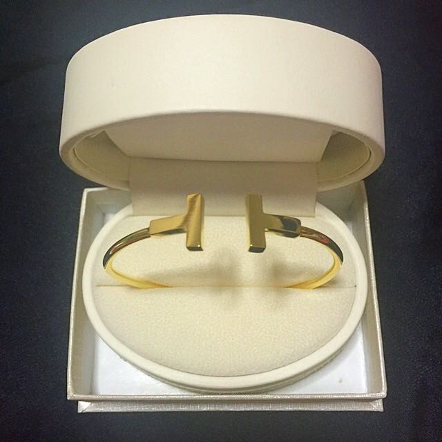 Double t cuff bracelet top