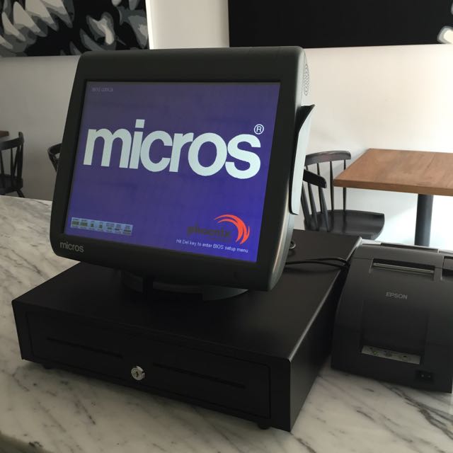 Micros E7 Point Of Sale Pos C W Accessories Electronics On Carousell