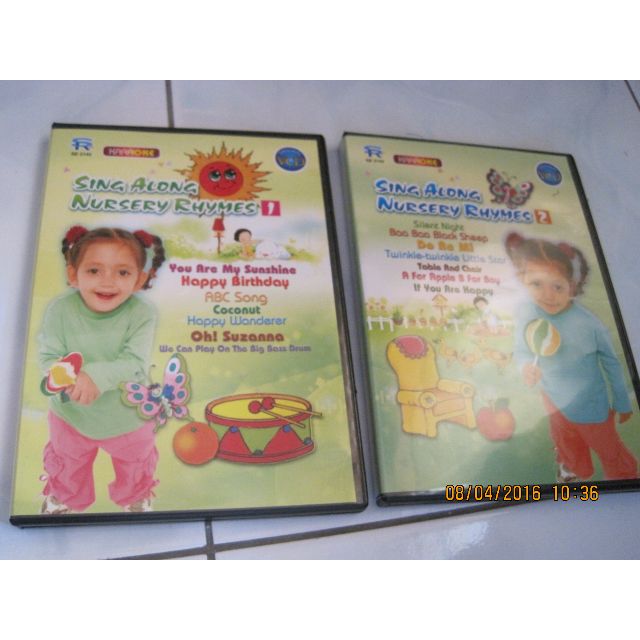 Sing Along Nursery Rhymes, Hobbies  Toys, Music  Media, CDs  DVDs on  Carousell