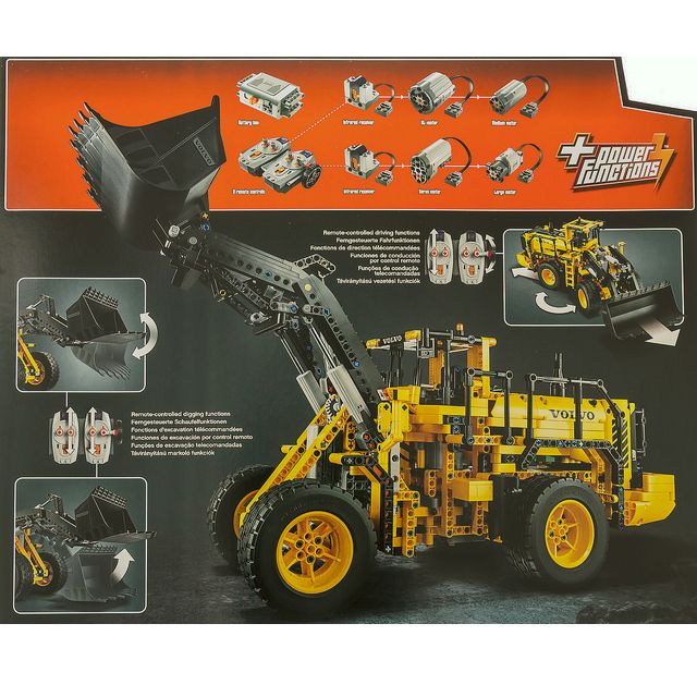 Lego technic 42030 remote controlled volvo l350f wheel load on sale