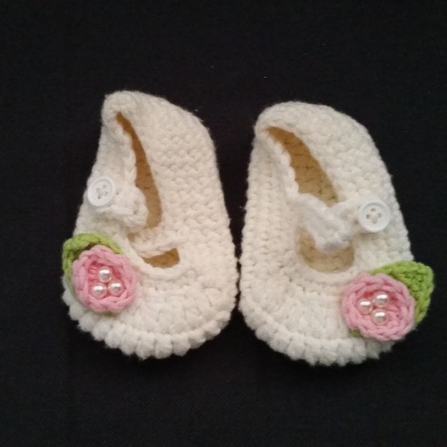crochet shoes for baby girl