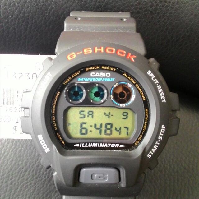 Casio G Shock Dw 6900 1vdr Clearance Sale Men S Fashion On Carousell