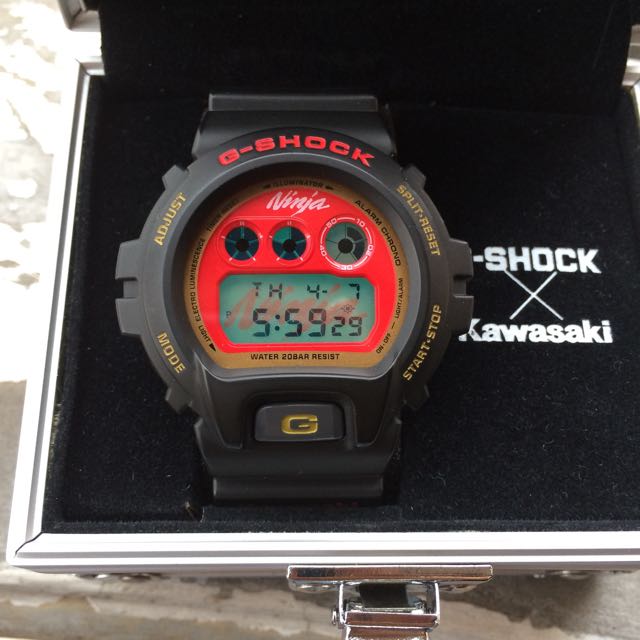 G Shock Kawasaki Ninja Dw6900FS, Men's Fashion, Coats, Jackets and