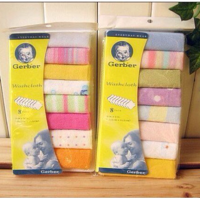 gerber washcloth