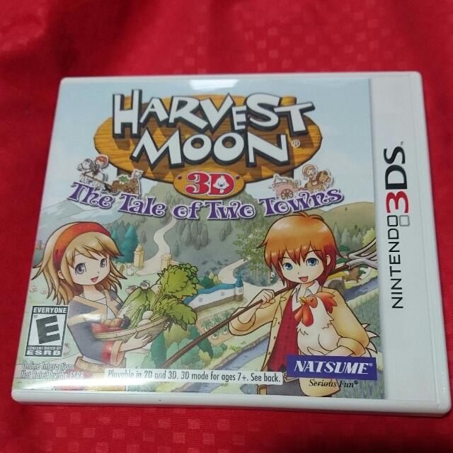 Harvest Moon The Tale Of Two Towns 3ds Ds Launch Trailer Youtube